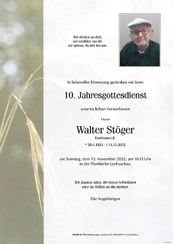 Walter Stöger
